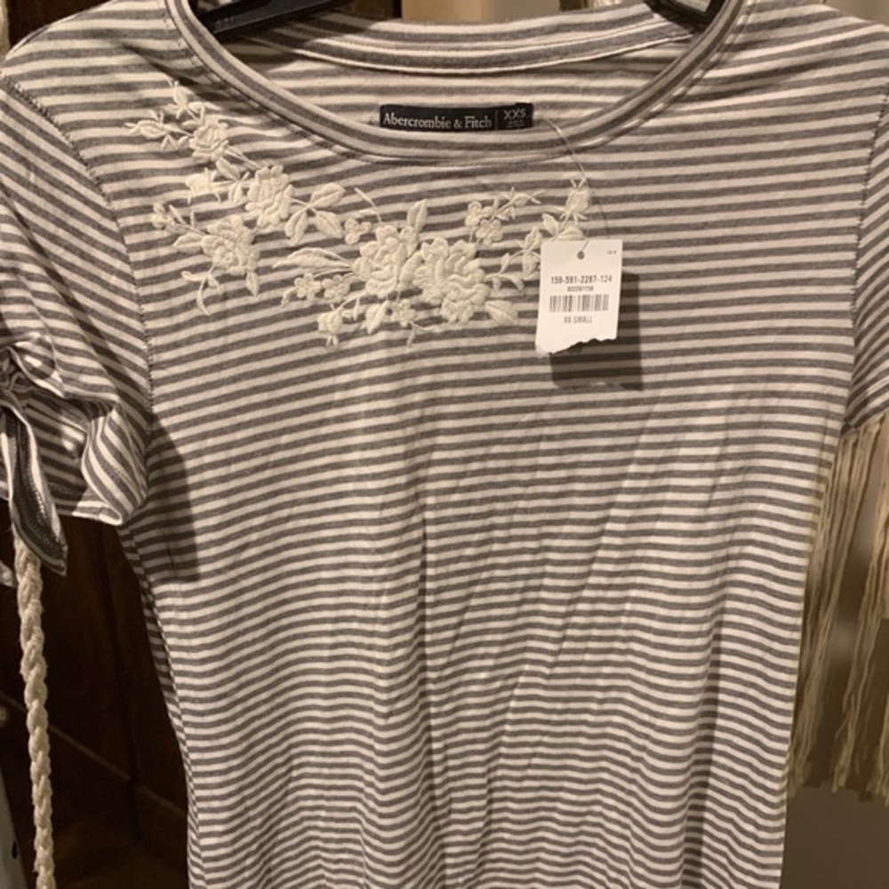 NWT Abercrombie & Fitch Floral Patch Summer Dress
